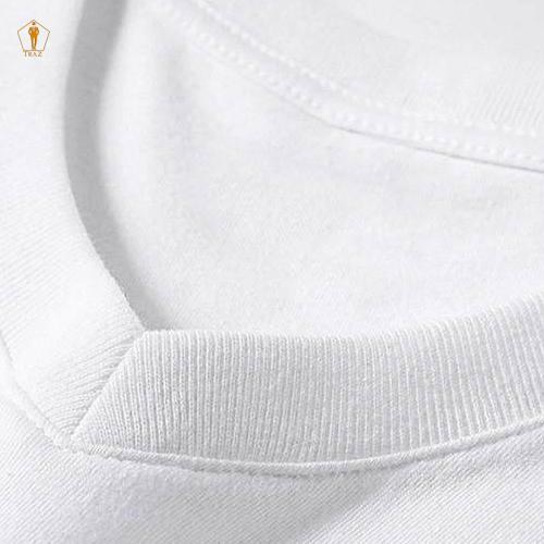 Áo Thun TRAZ Trơn Cổ Tim Hàn Quốc Basic Unisex Nam Nữ Phiên Bản Cao Cấp