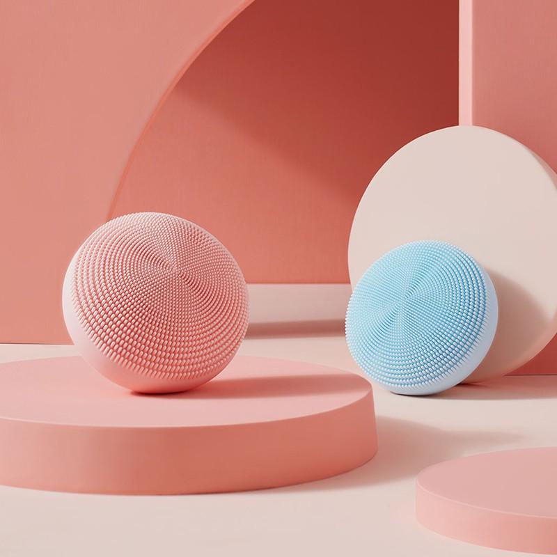 Xiaomi Mijia Máy Rửa Mặt Chất Liệu Silicone Làm Sạch Sâu Lông Mềm Không Thấm Nước