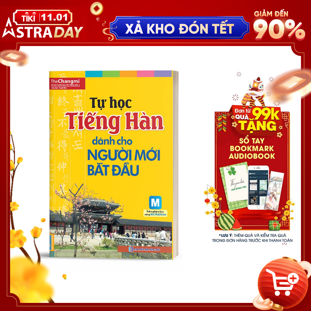 Sách Tự Học Tiếng Hàn Dành Cho Người Mới Bắt Đầu