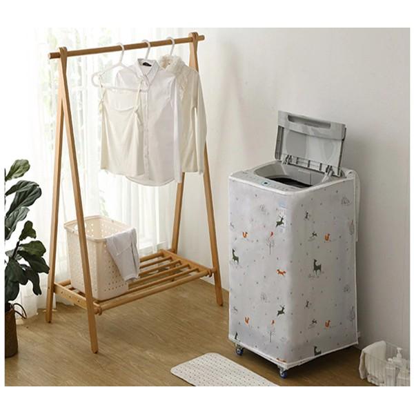 Áo trùm máy giặt chống thấm loại dày - Cửa trên, Cửa trước dưới 7kg