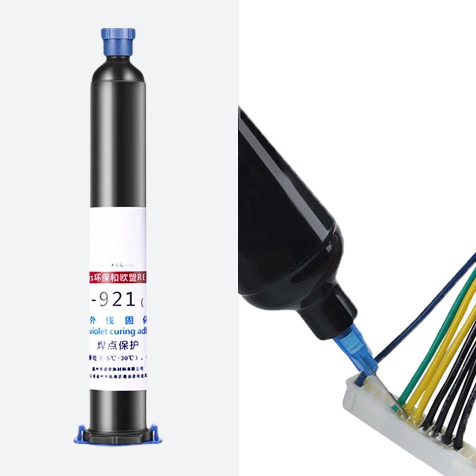 Curable Solder  Circuit Board of Protect Soldering Paste Welding Oil Flexibility Shock Resistance Flux Cream for Fixing Wire Maintenance