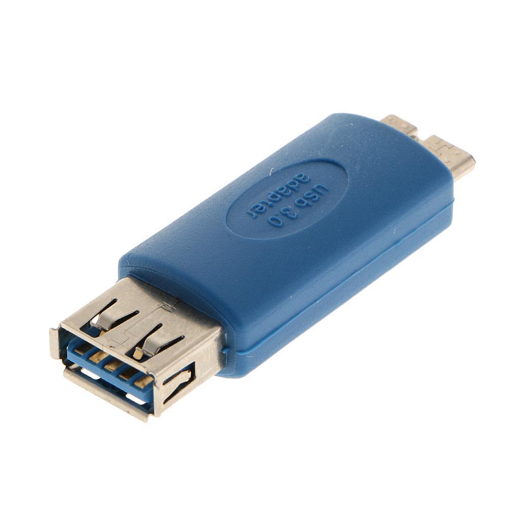 USB 3.0 Type Female to Micro B Male OTG Connector Converter Adapter