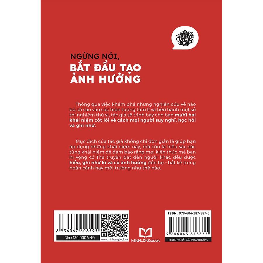 Ngừng Nói, Bắt Đầu Tạo Ảnh Hưởng - Bản Quyền