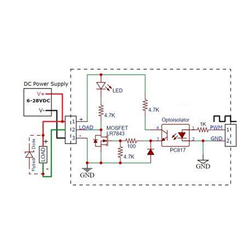 Module Mosfet Mos Hiệu Ứng Trường