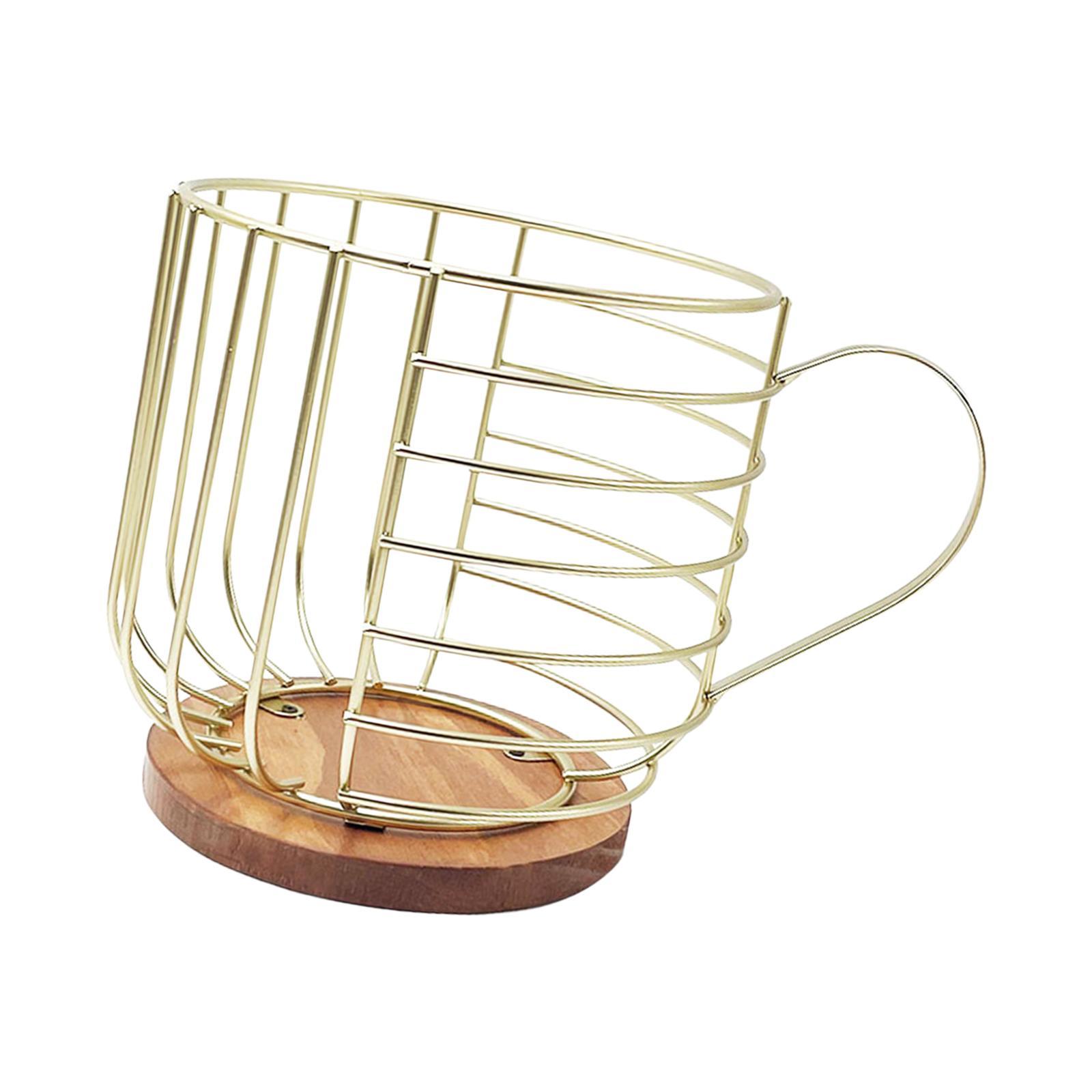 Coffee Pod Holder Organizer Cup Wire Coffee Pod Basket for Kitchen Pod