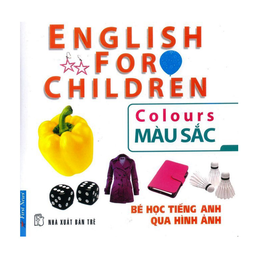 Hình ảnh Bé Học Tiếng Anh Qua Hình Ảnh - Màu Sắc (Mới)