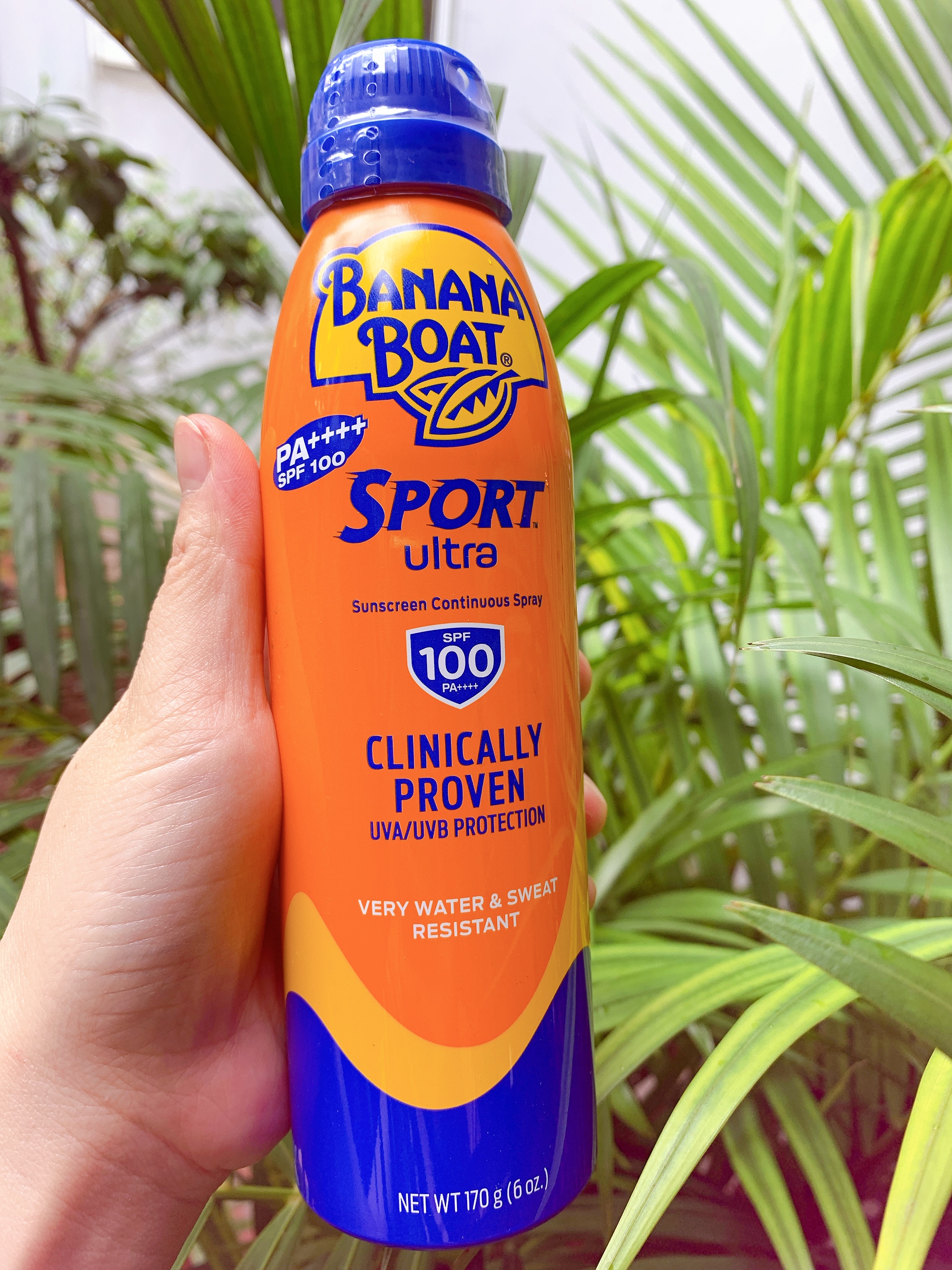 Combo 2  Chai Xịt Chống Nắng Thể Thao Banana Boat SPF110 521903 (170g / Chai)