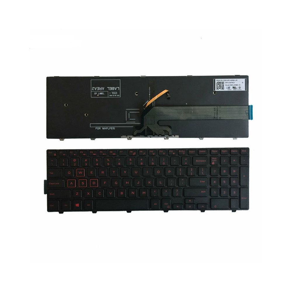 Bàn phím Laptop thay thế dành cho laptop Dell Inspiron 15-5577, 15-5576 có đèn nền