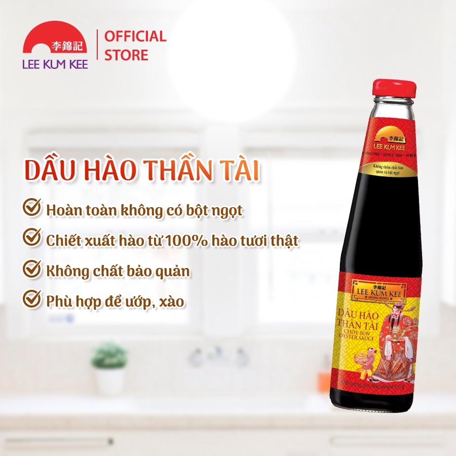 Dầu hào Thần tài Lee Kum Kee 510g