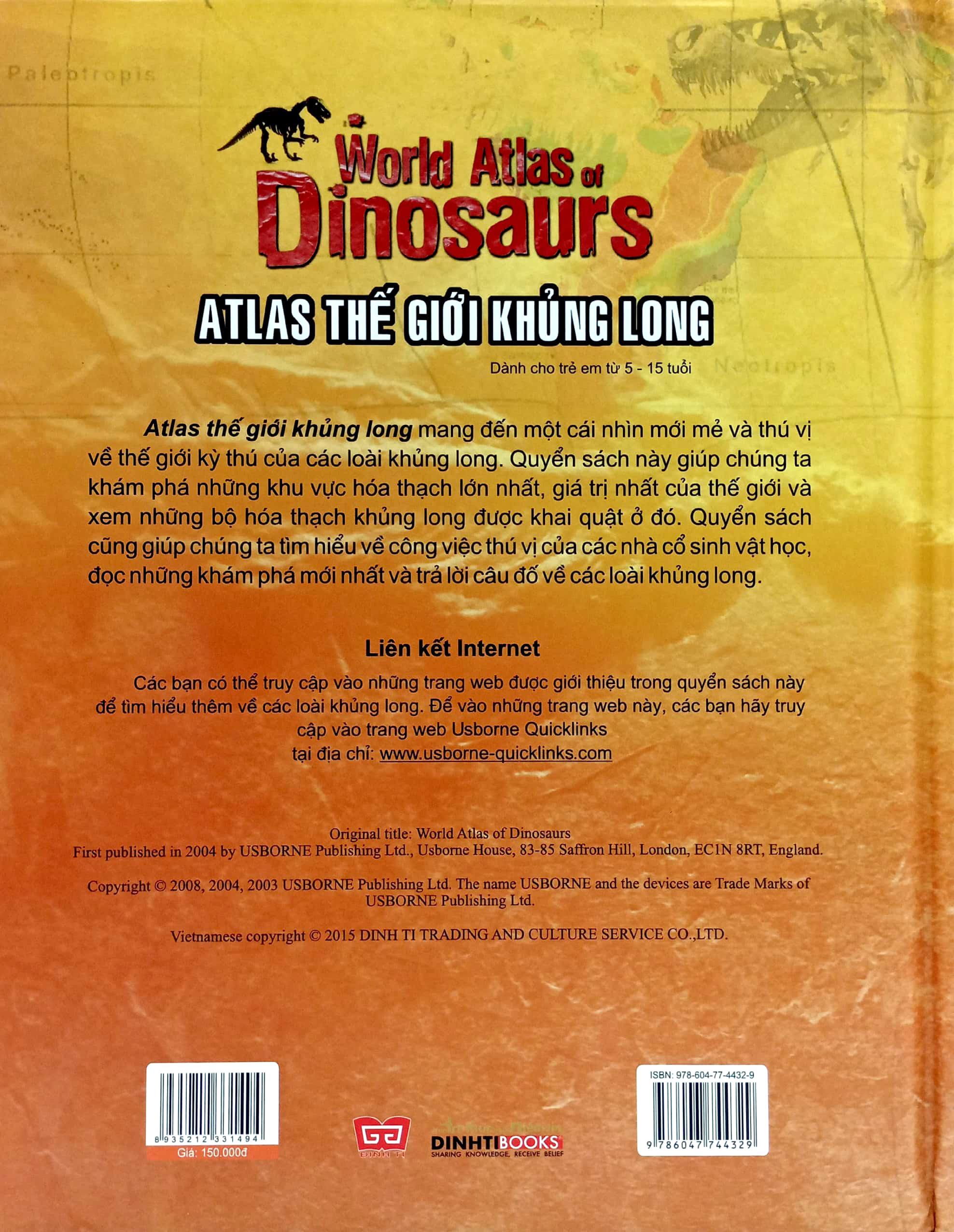 Atlas Thế Giới Khủng Long