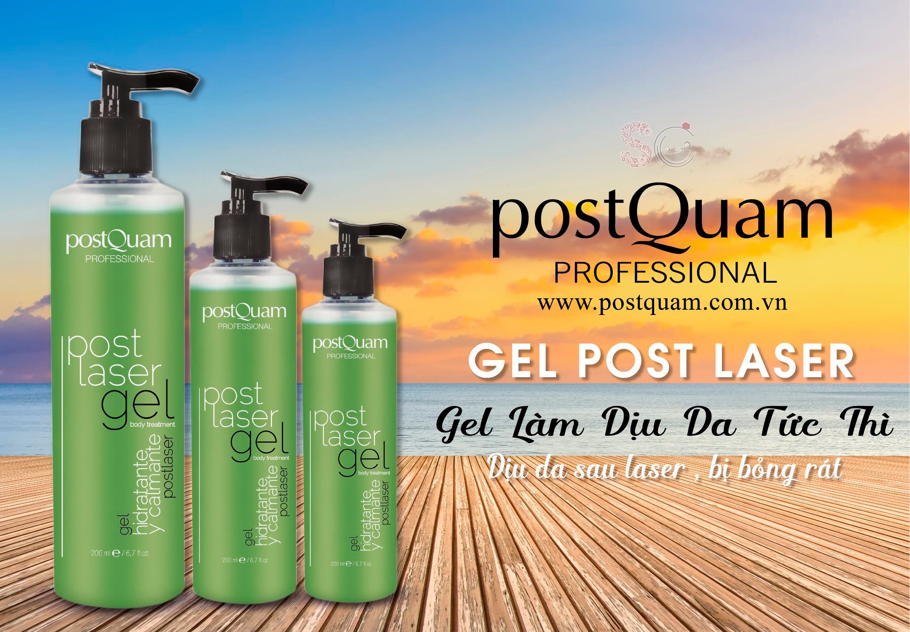 GEL POST LASER Gel Làm Dịu Da Tức Thì - postQuam