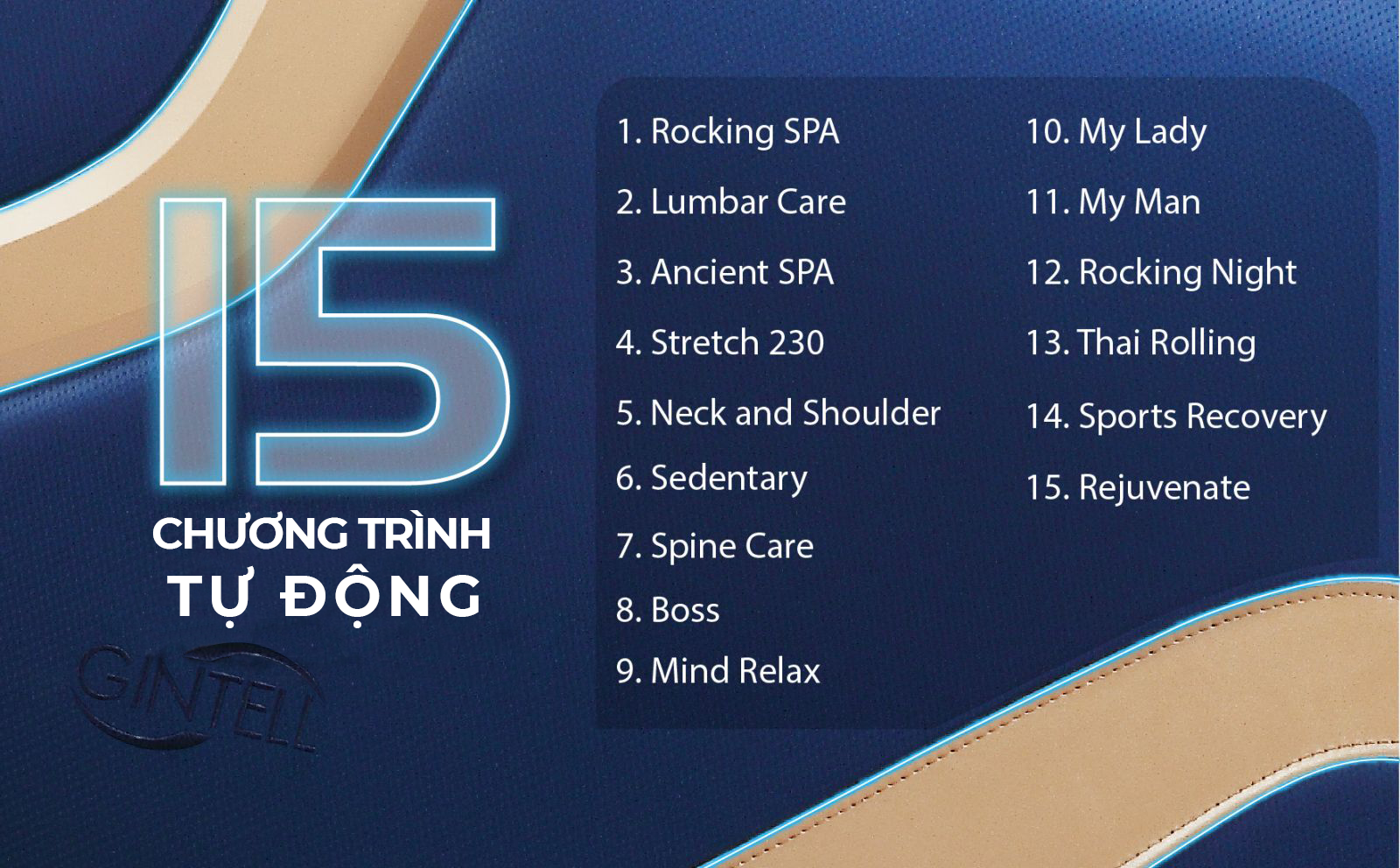 Ghế Massage Toàn Thân GINTELL S3 Superchair | 3 năm bảo hành chính hãng