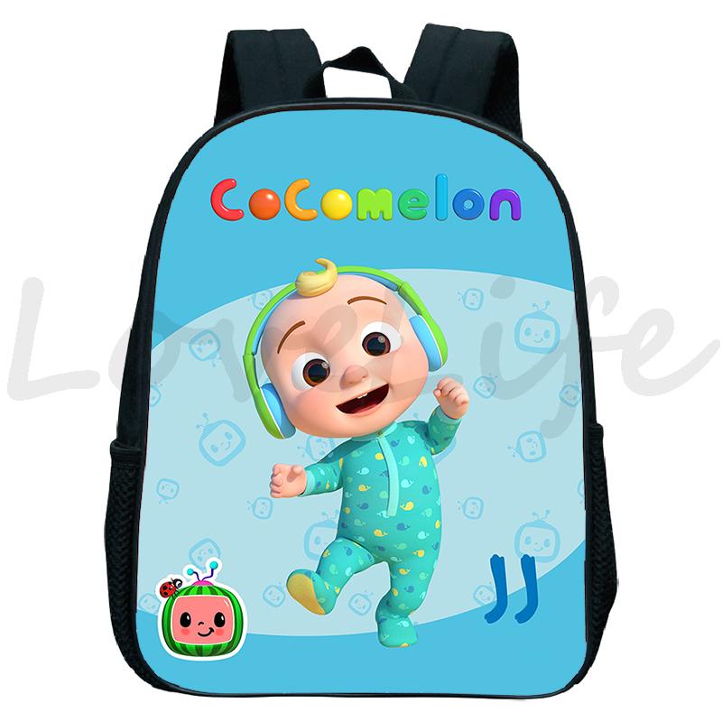 Cocomelon Ba Lô Cho Bé Sinh Đựng Trẻ Em Mẫu Giáo Trường Túi Trẻ Em Anime Ba Lô Bé Trai Bé Gái Hoạt Hình Có Túi Quà Tặng Dễ Thương