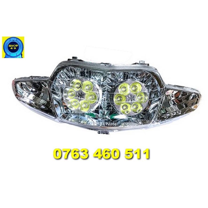 Chóa đèn wave zx LED 12 bóng