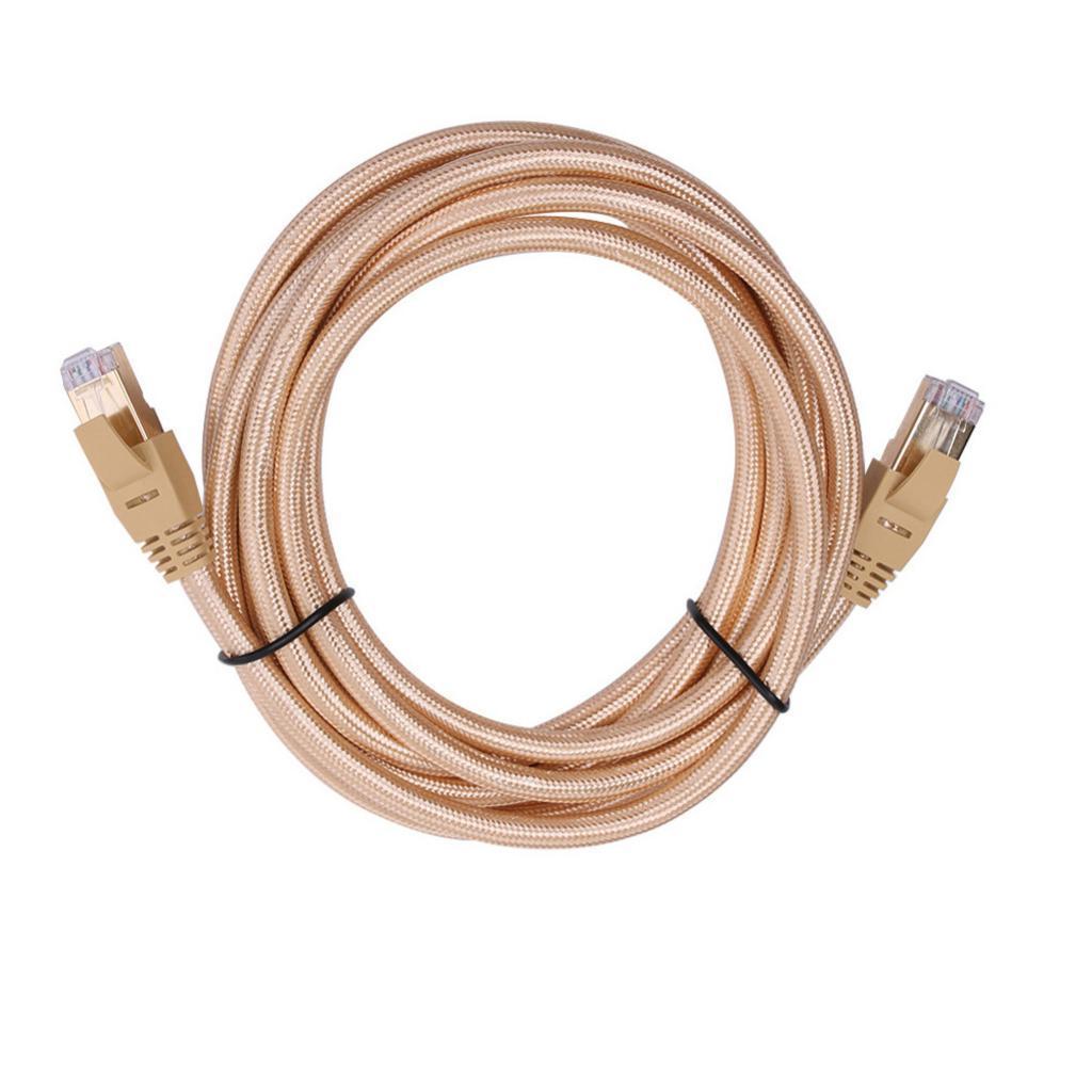 Ethernet Cable Lan Network RJ45 Patch Cable Cord Laptop 10Gbps