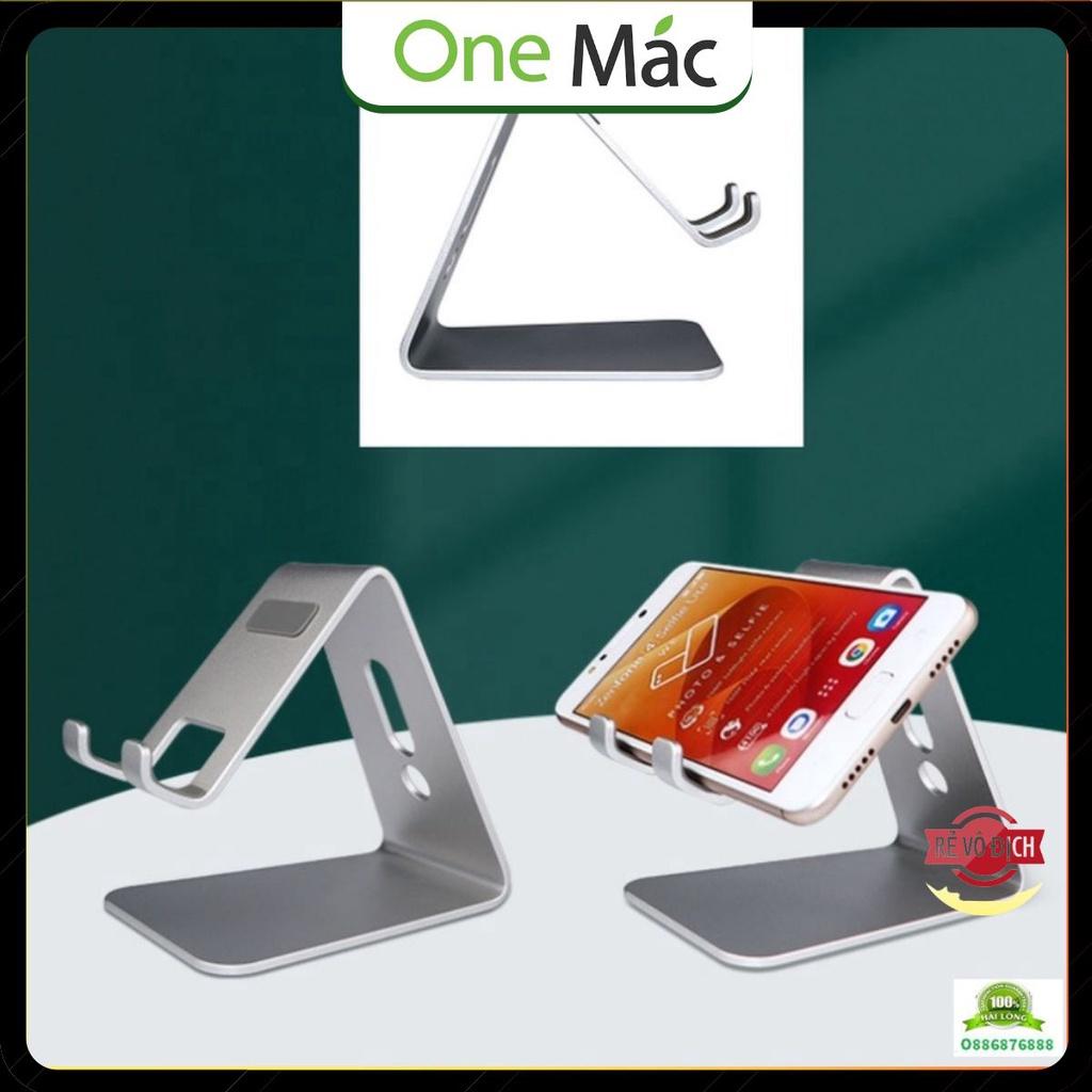 Giá đỡ stand nhôm cho điện thoại, máy tính bảng và Ipad Iphone thiết kế nguyên khối chắc chắn, đa dạng.