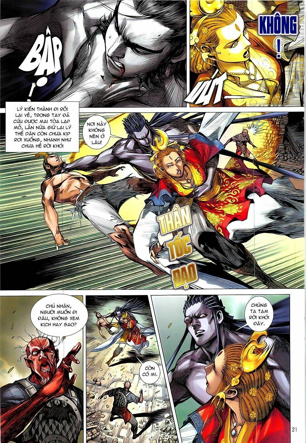 thiết tướng tung hoành (cựu tác) chapter 211 22