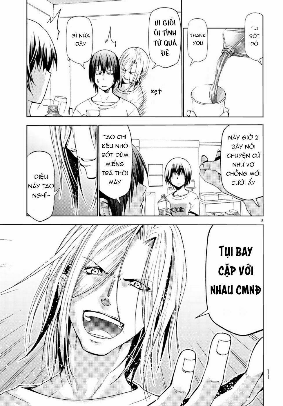 cô gái thích lặn - grand blue chapter 54 7
