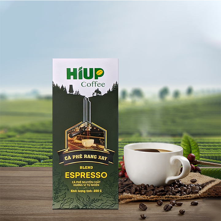 Cà Phê Rang Xay Hiup Coffee Espresso - 250g