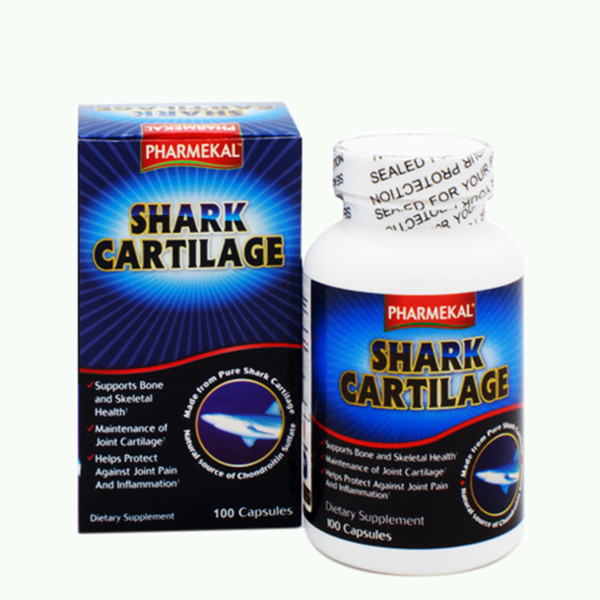 Viên Uống Giảm Đau, Tái Tạo Sụn Khớp Shark Cartilage Pharmekal - 100 Viên