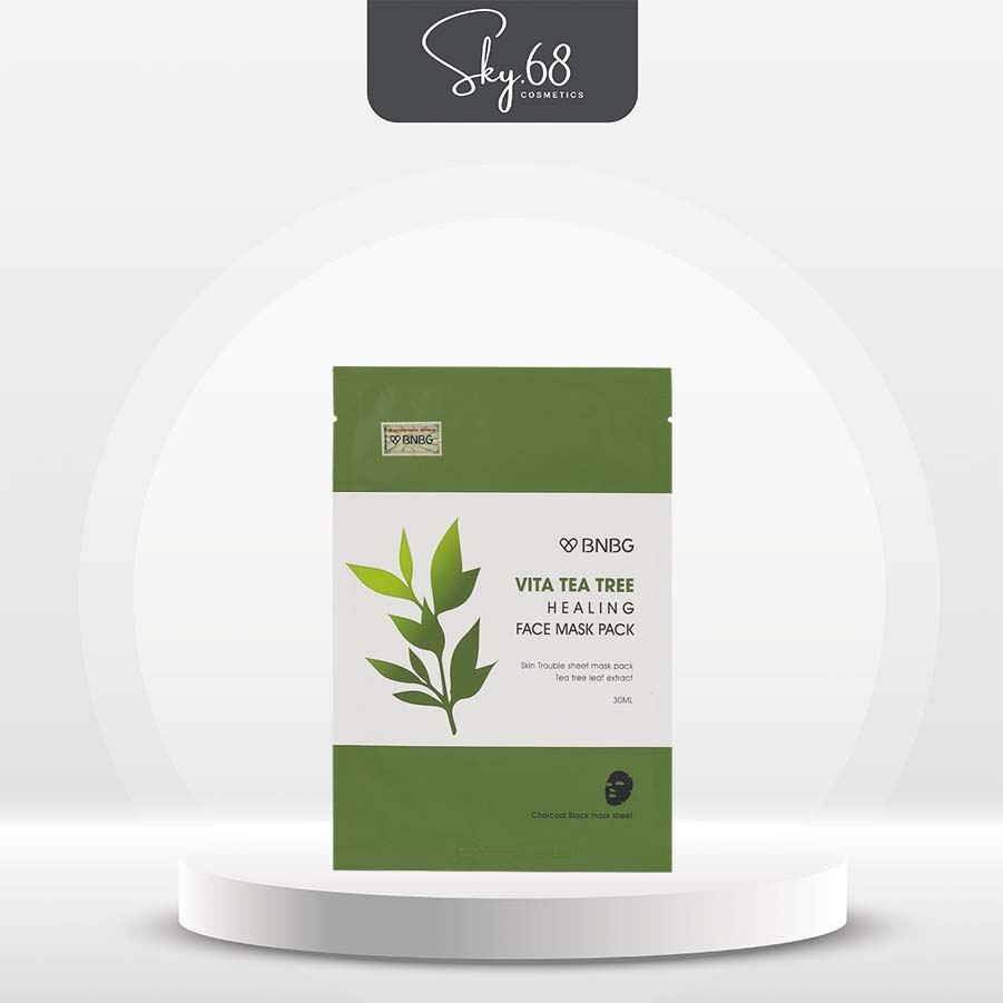 Mặt nạ thải đôc chiết xuất tràm trà BNBG Vita Tea Tree Healing Face Mask Pack 30ml