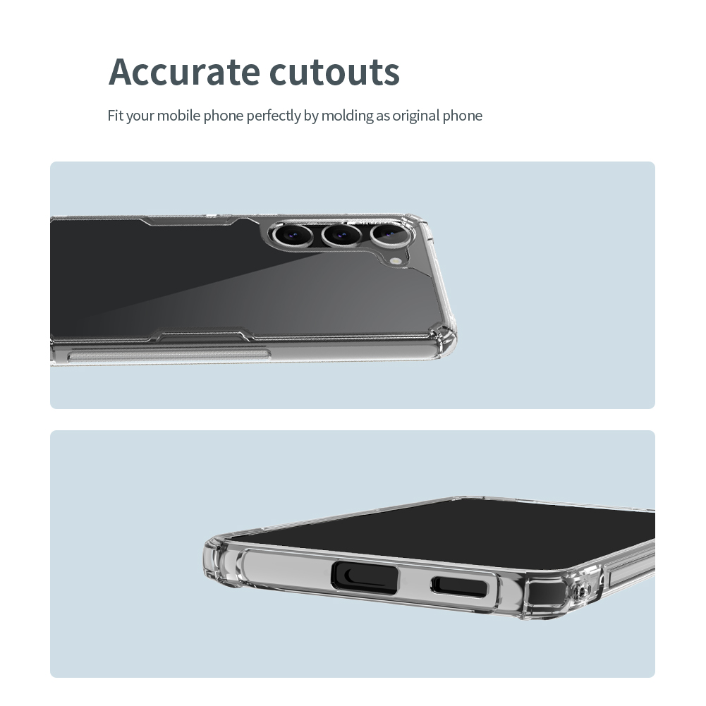 Ốp lưng dành cho Galaxy S23 Plus Nillkin trong suốt- Hàng chính hãng