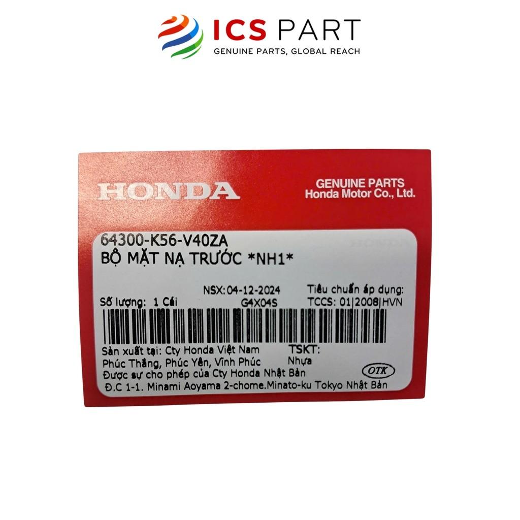 Nhựa Nhám Mặt Nạ Trước Nh1 HONDA Winner 150 V1 2016-2018 Màu Đen Tem Đỏ (64300K56V40ZA)