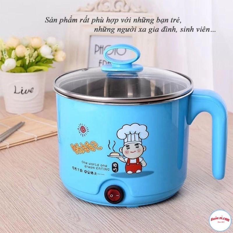 Ca Nấu Mỳ / Lẩu Mini Cắm Điện 18Cm - Hàng Loại 1