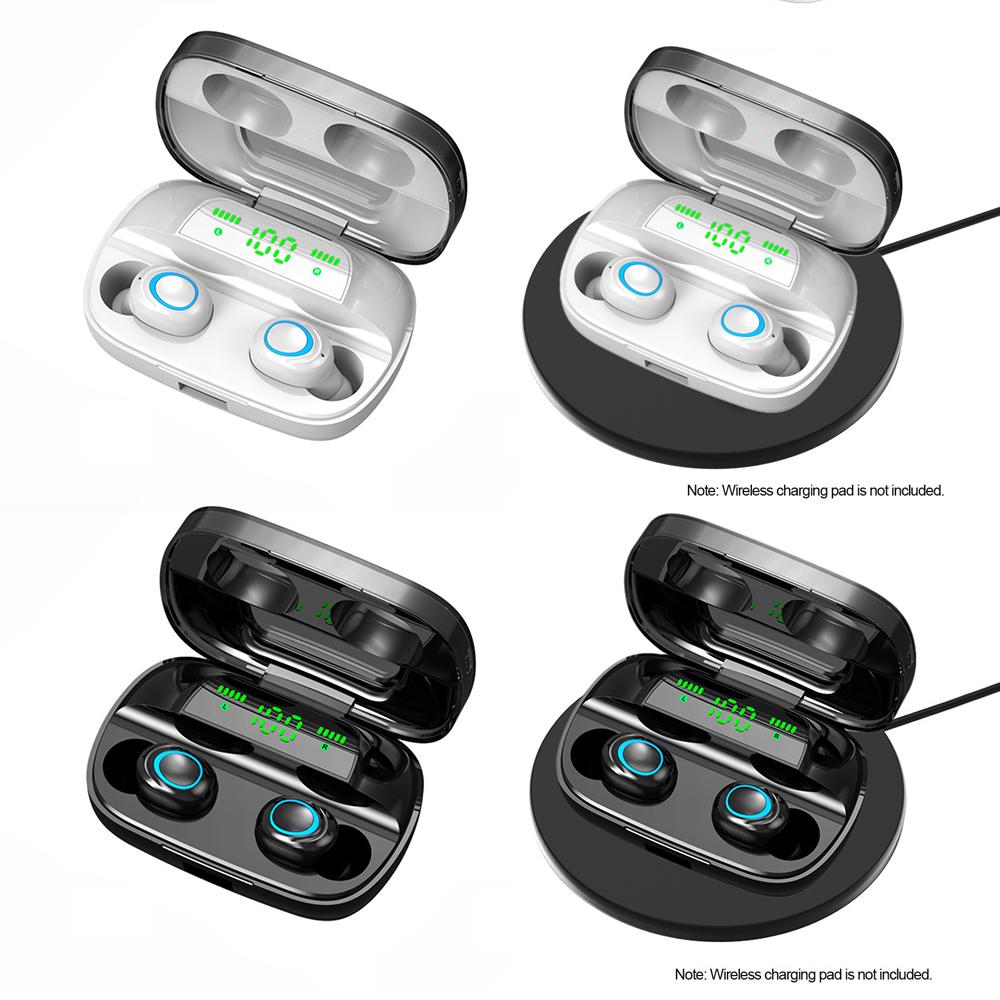 Tai nghe S11 Bluetooth 5.0 TWS Tai nghe không dây đích thực có mic, âm thanh rõ nét