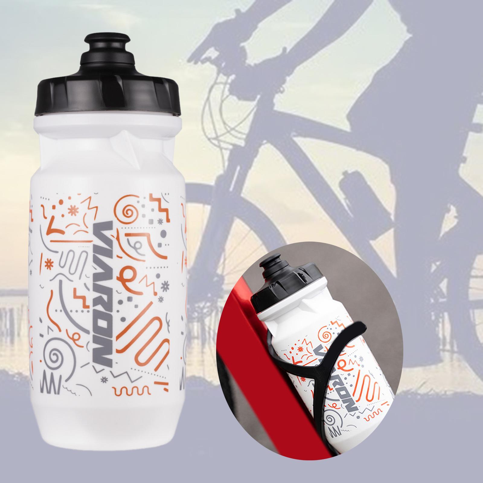 Bike Water Bottle, Bicycle Sports Kettle Easy to Grip Outdoor Drinking Cups for Fishing