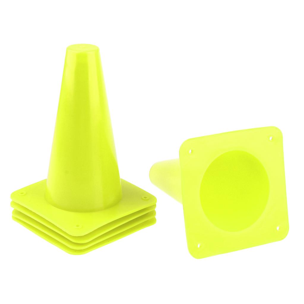 5pcs 15cm Safety Cone for Sports Training Soccer Agility Skateboard Skating