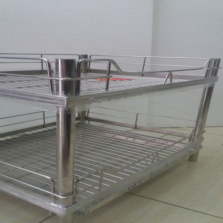 KỆ ÚP CHÉN ĐỨNG INOX 304 2-3-4 TẦNG TIỆN LỢI NHÀ BẾP GỌN GÀNG CAO CẤP