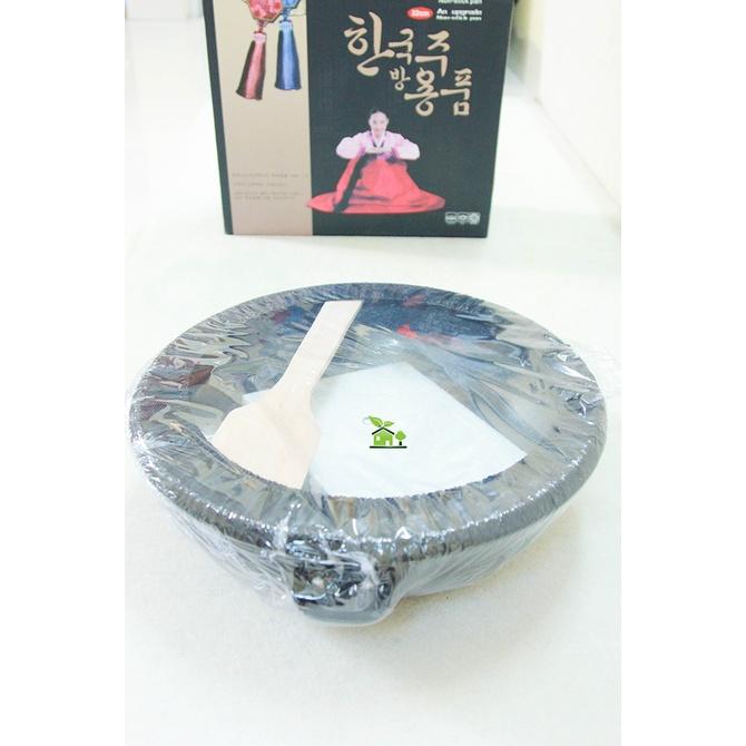 Chảo chống dính sâu lòng đá hoa cương Coopia Hàn Quốc đường kính 32cm, đun trên mọi loại bếp