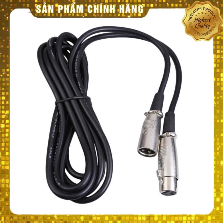 Dây Mic Canon Hai Đầu Đực Cái Dài 3m