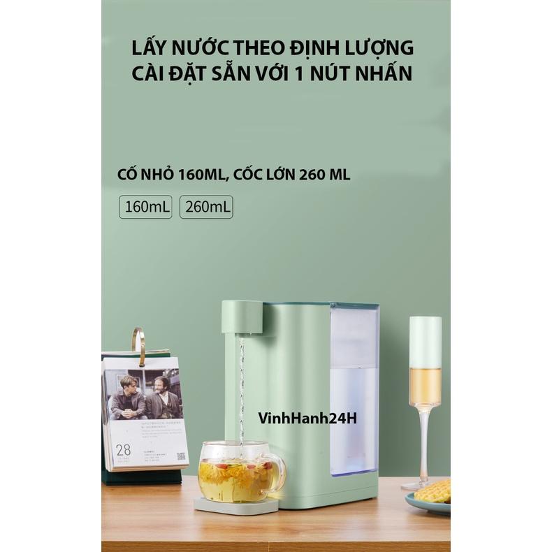 BÌNH NƯỚC NÓNG ĐỂ BÀN 3 LÍT, 5 CHẾ ĐỘ, PHÍM CẢM ỨNG  [ MÁY NƯỚC NÓNG ĐỂ BÀN  ] BÌNH SIÊU TỐC