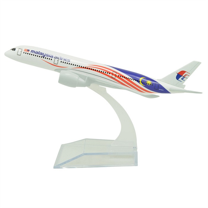 Mô hình máy bay tĩnh A350 Malaysia16 cm