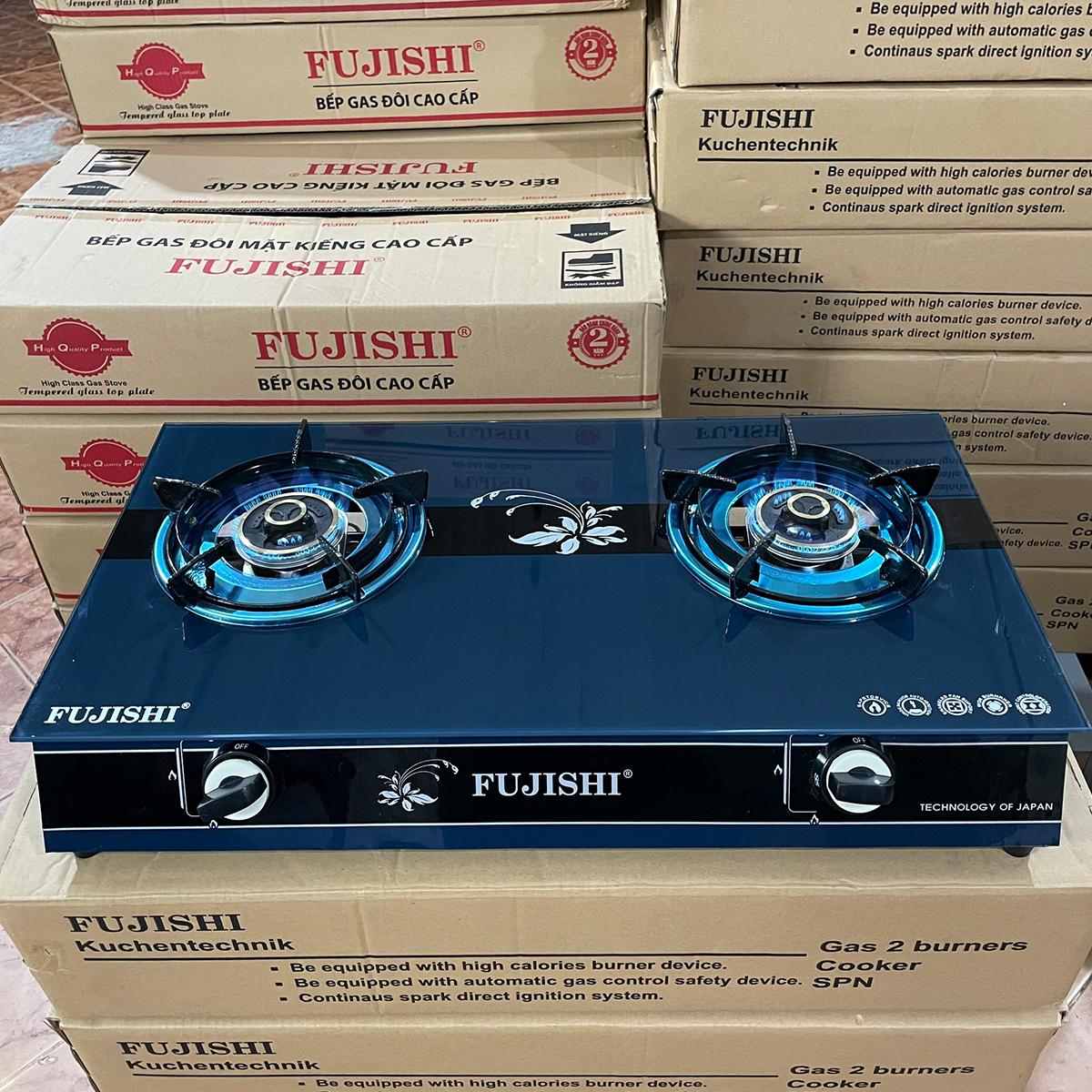 Bếp gas Fujishi FJ-088I - KHUNG BẾP CAO 10 PHÂN - MÂM CHIA LỬA ĐỒNG NGUYÊN KHỐI LỚN - Hàng chính hãng