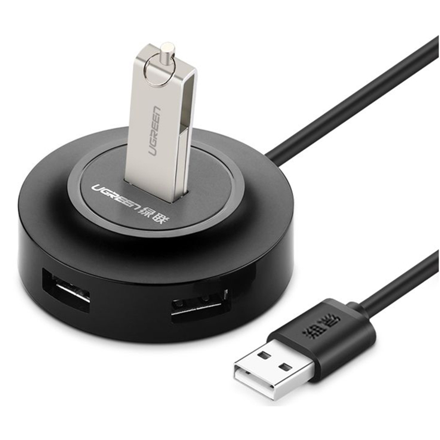 Hub USB Ugreen 4 Cổng USB 2.0 20277 (1m) - Hàng Chính Hãng