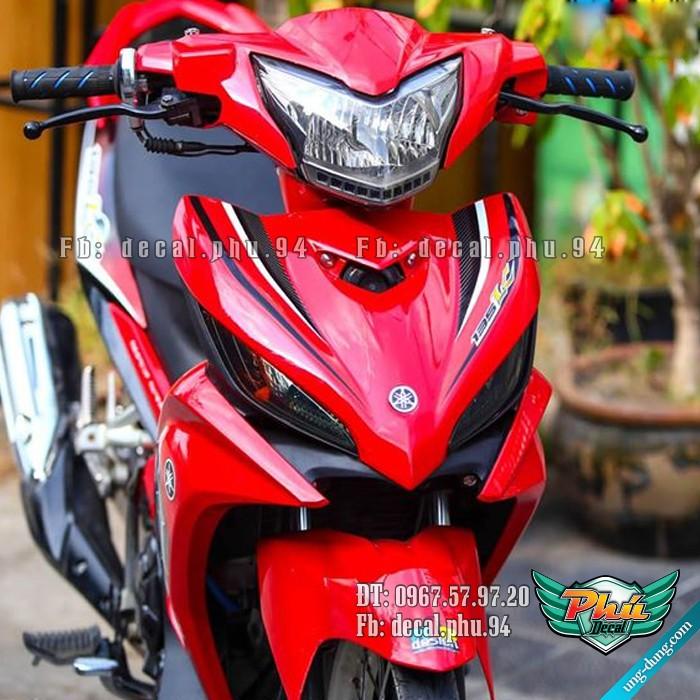 Tem Rời EX 135 2011-2014 LC đen đỏ