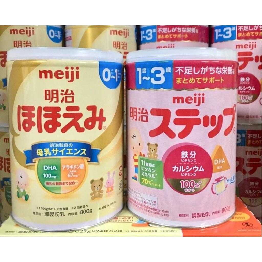 Sữa Meiji nội địa số 0 - 800gr ( 0-1T)