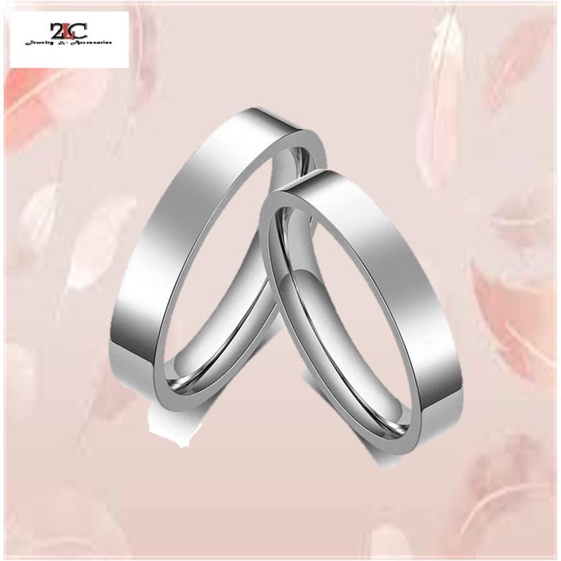 NHẪN CẶP INOX NAM NỮ, NHẪN ĐÔI TÌNH NHÂN