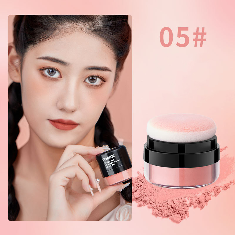 Phấn má hồng Fomix Light and Soft Blusher mỏng mịn tự nhiên 50g