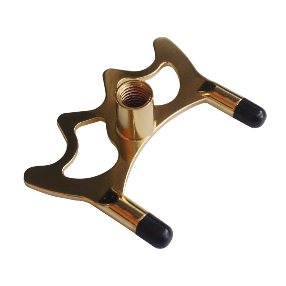 Set 2 giá đỡ đầu cơ bida bằng sắt tráng đồng, bền và nhẹ