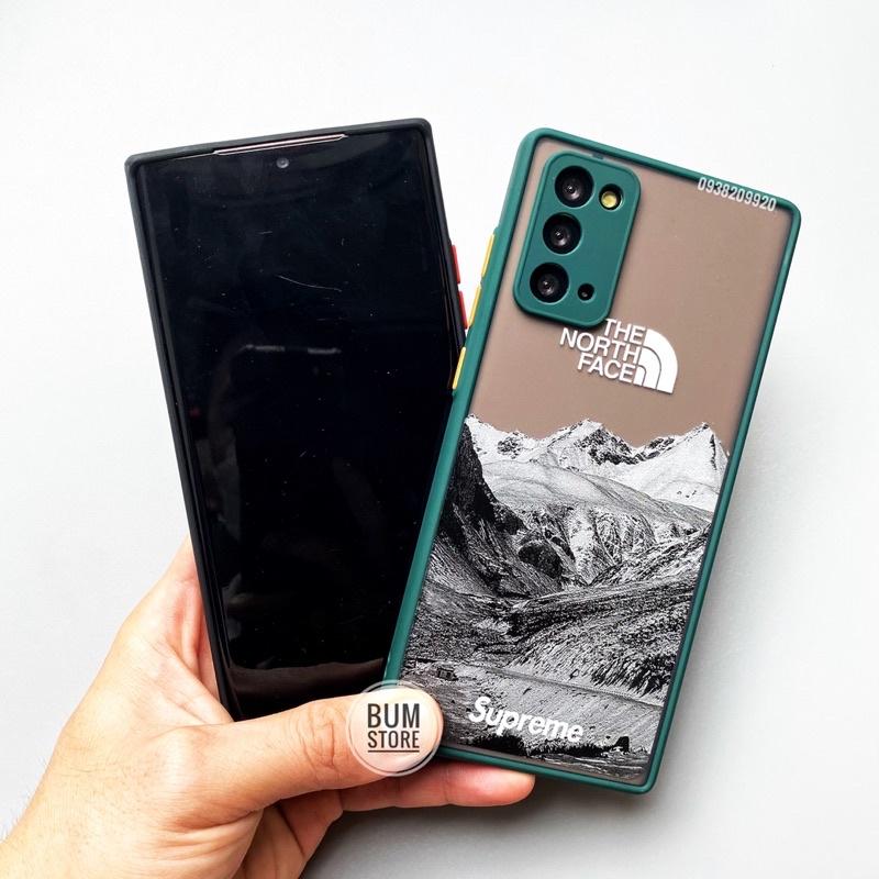 Ốp Lưng In Northface Cho Dòng Samsung Note 20 Ultra / Note 20 / Note 10+ / Note 10 / Note 9 / Note 8