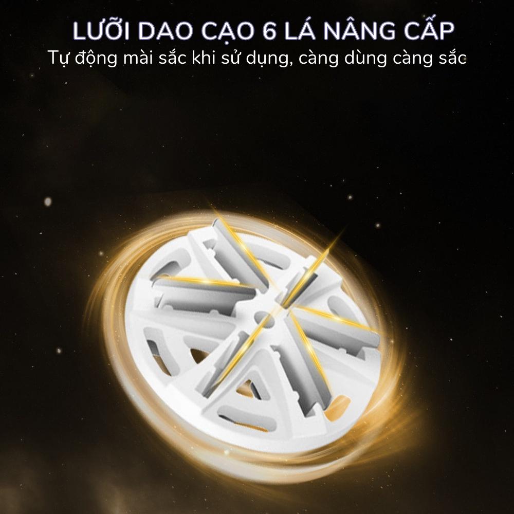 Máy cạo râu mini nam bỏ túi sạc pin SHK-888, thiết kế nhỏ gọn sang trọng,chất liệu cao cấp chống nước, bảo hành 12 tháng