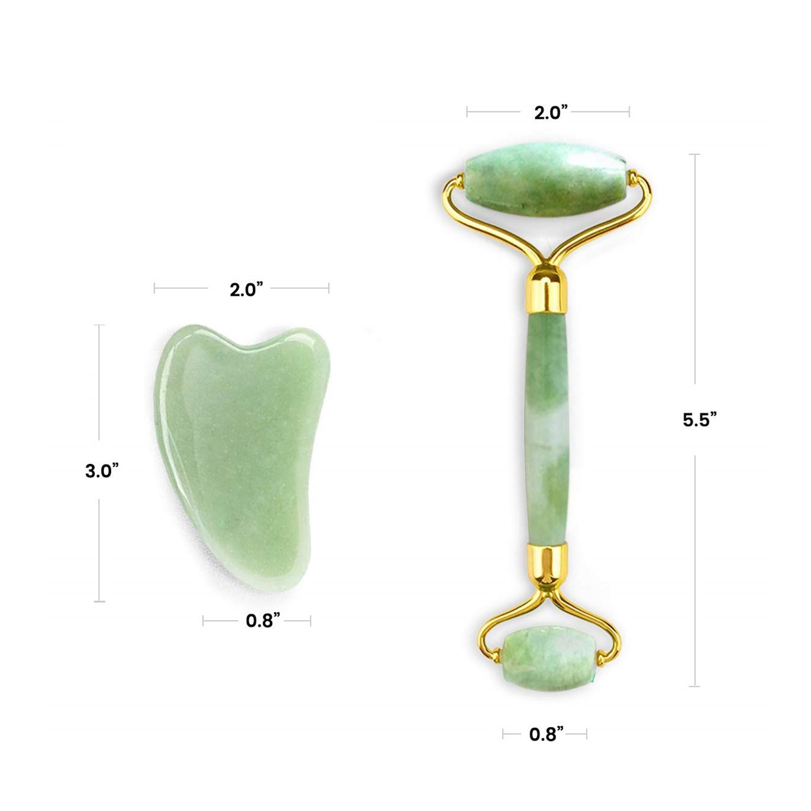 Ba máy mát xa mặt bằng đá ngọc bích,Giúp giảm kích ứng, mẩn đỏ, viêm nhiễm và đau đầu, cải thiện sức khỏe làn da