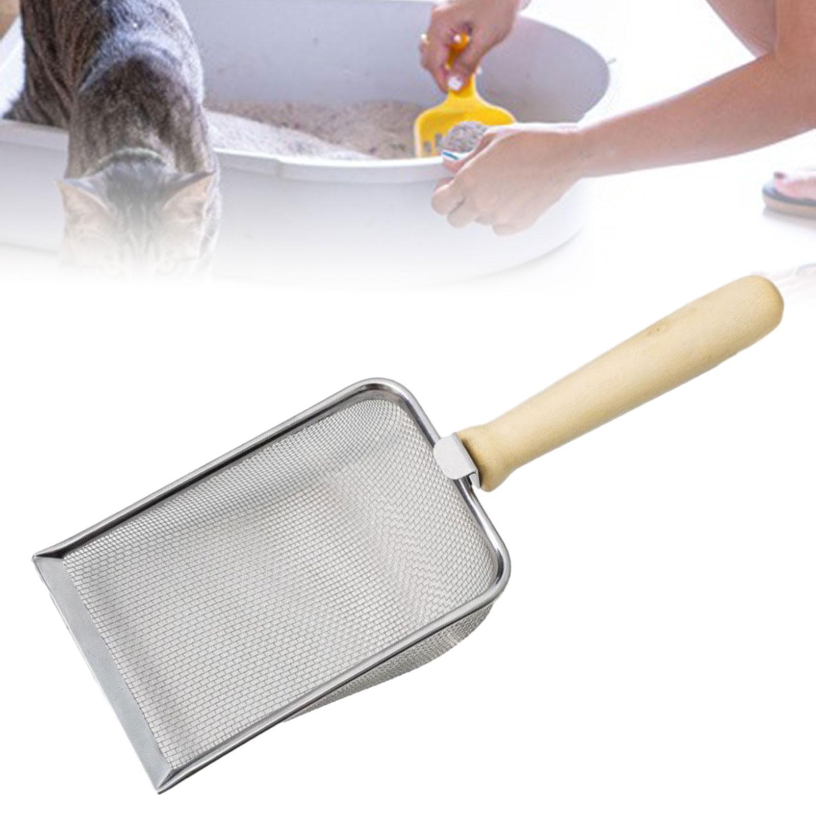 Pets Sifter Shovel Durable Kitten Mesh Screen Fecal Spoon Cats Litter Scoops