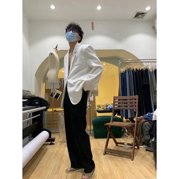 ÁO BLAZER ĐEN TRẮNG