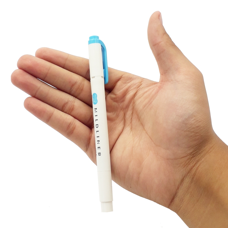 Viết Lông Dầu Dạ Quang Zebra Mildline - Lục Lam