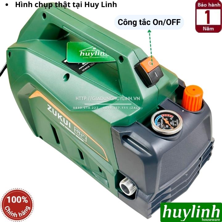 Máy xịt rửa xe chỉnh áp Zukui S8 - Công Suất 3000W - Áp lực 150 - 200 bar - Tặng béc rửa máy lạnh, điều hoà - Hàng chính hãng